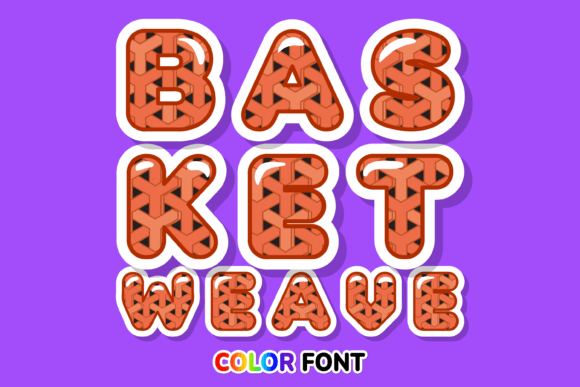 Basket Weave Font: A Crafters’ Delight for Beautiful, Readable Designs