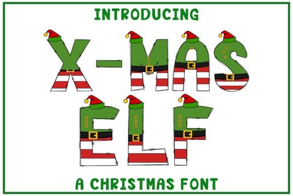 Boost Your Brand with the X-mas Elf Font