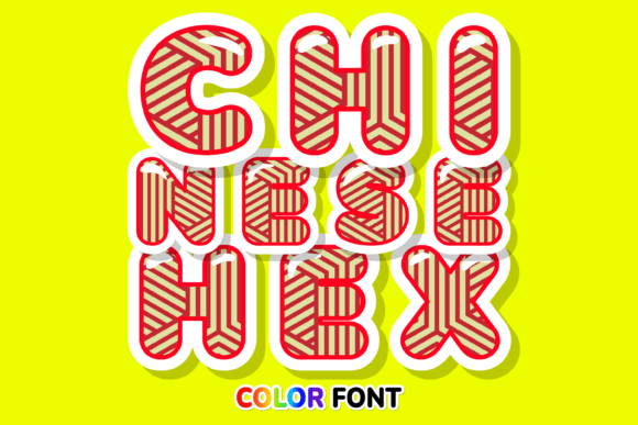 Chinese Hex: A Vibrant Font for Digital Design