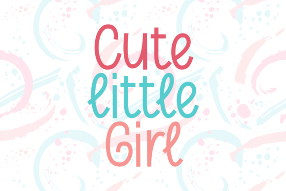 Cute Little Girl: A Font for Warm, Engaging Web Design