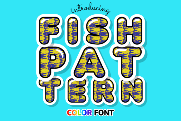 Fish Pattern: A Versatile Font for Editorial Design