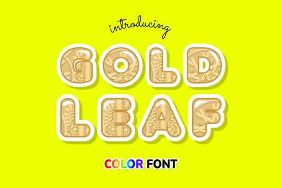 Gold Leaf: A Versatile Font for Web Design and Branding