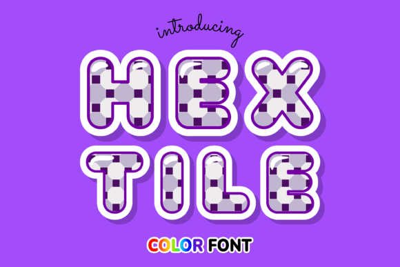 Hex Tile: A Versatile Font for Digital Design