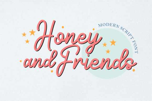 Honey and Friends: The Elegant Script Font for Digital Marketers