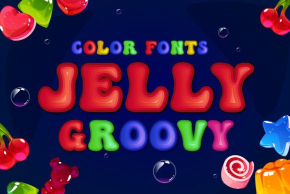 Jelly Groovy: A Font That Brings Color to Branding