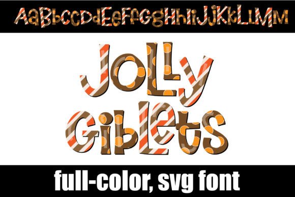 Jolly Giblets: A Font for Festive Editorial Design