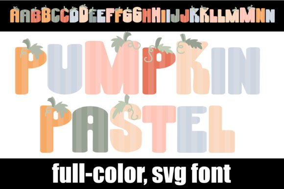 Pumpkin Pastel: A Colorful Font for Modern Web Design