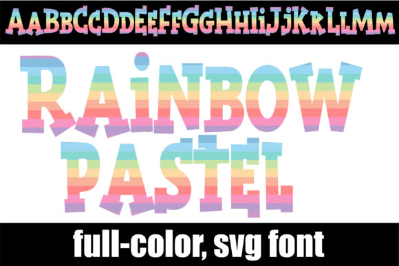 Rainbow Pastel: A Colorful Addition to Your Digital Design Toolbox