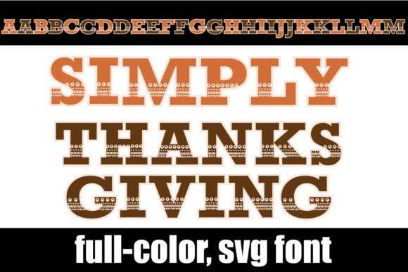 Simply Thanksgiving: A Font That Elevates Branding