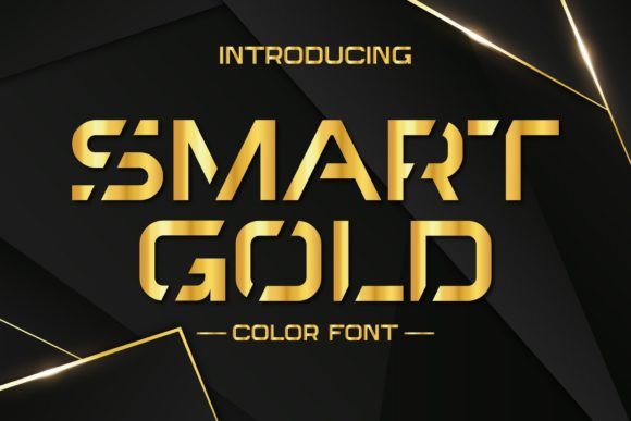 Smart Gold: A Luxurious Font for Modern Branding
