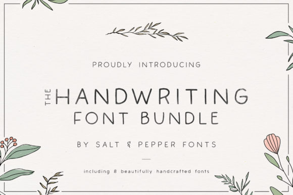 The Handwriting Bundle: A Font That Breathes Life Into Your Creations