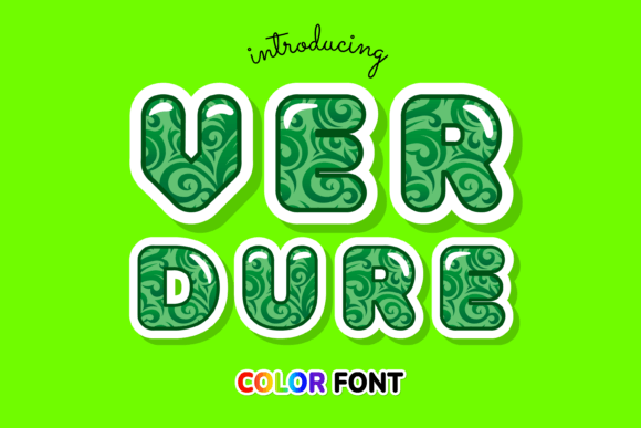 Verdure: A Font That Breathes Life Into Editorial Design