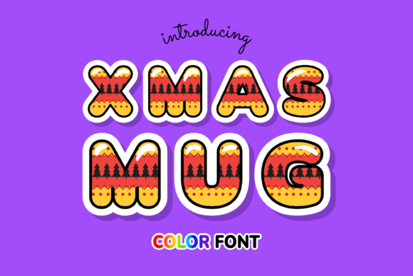 Xmas Mug: A Festive Font for Creative Projects